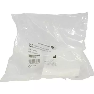 PARI Set filtro/valvola per nebulizzatore.LL+LC , 1 pezzo PARI Set filtro/valvola per nebulizzatore.LL+LC , 1 pezzo