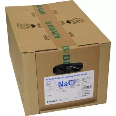 NATRIUMCHLORID Soluzione per infusione Braun Ecobag allo 0,9%, 10x1000 ml NATRIUMCHLORID Soluzione per infusione Braun Ecobag allo 0,9%, 10x1000 ml