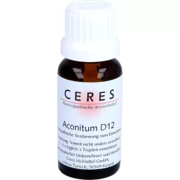 CERES Aconitum D 12 Diluizione, 20 ml