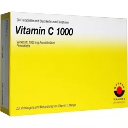 VITAMIN C 1000 compresse rivestite con film, 20 pz