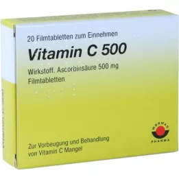 VITAMIN C 500 compresse rivestite con film, 20 pz