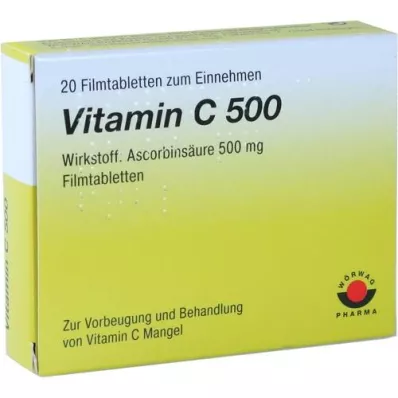 VITAMIN C 500 compresse rivestite con film, 20 pz VITAMIN C 500 compresse rivestite con film, 20 pz