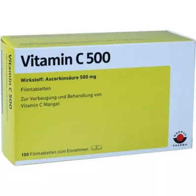VITAMIN C 500 compresse rivestite con film, 100 pz VITAMIN C 500 compresse rivestite con film, 100 pz