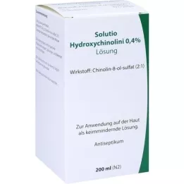 SOLUTIO IDROSSICHINA.0,4%, 200ml