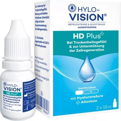 HYLO-VISION HD Plus collirio, 2X15 ml