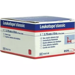 LEUKOTAPE Classico 3,75 cmx10 mt rosso, 1 pz