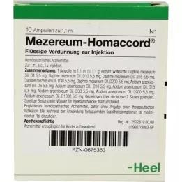 MEZEREUM HOMACCORD Fiale, 10 pz