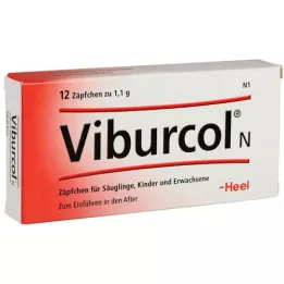 VIBURCOL N supposte per bambini e neonati, 12 pz