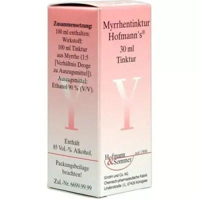 MYRRHENTINKTUR Hofmann, 30 ml MYRRHENTINKTUR Hofmann, 30 ml
