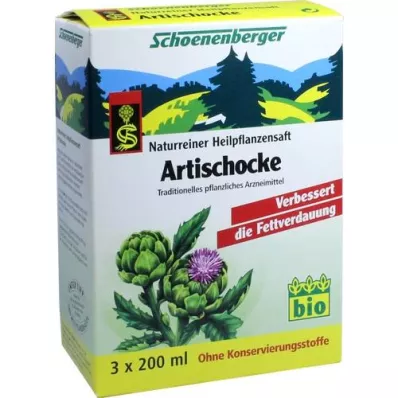 ARTISCHOCKENSAFT Schoenenberger, 3X200 ml ARTISCHOCKENSAFT Schoenenberger, 3X200 ml