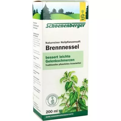 BRENNNESSELSAFT Schoenenberger, 200 ml BRENNNESSELSAFT Schoenenberger, 200 ml