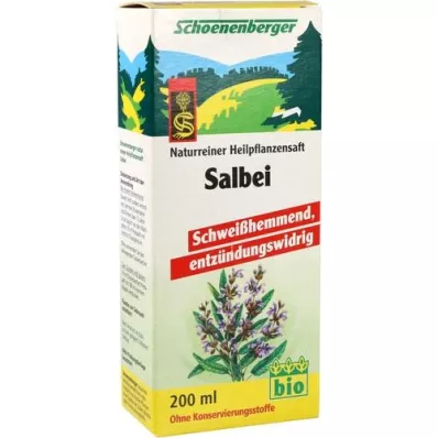 SALBEI SAFT Succhi di piante officinali Schoenenberger, 200 ml