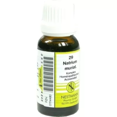 NATRIUM MURIATICUM KOMPLEX Diluizione n.29, 20 ml NATRIUM MURIATICUM KOMPLEX Diluizione n.29, 20 ml