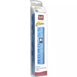 BORT Scatola per tablet EasyLife 7 giorni blu, 1 pz