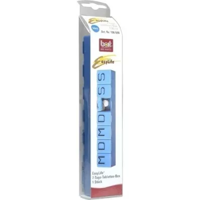 BORT Scatola per tablet EasyLife 7 giorni blu, 1 pz