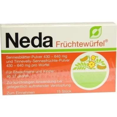 NEDA Cubetti di frutta, 15 pz NEDA Cubetti di frutta, 15 pz