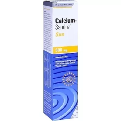CALCIUM SANDOZ Compresse effervescenti Sun, 20 pz