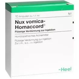 NUX VOMICA HOMACCORD Fiale, 10 pz