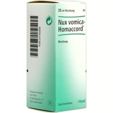 NUX VOMICA HOMACCORD Gocce, 30 ml