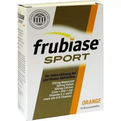 FRUBIASE SPORT Compresse effervescenti, 20 pz