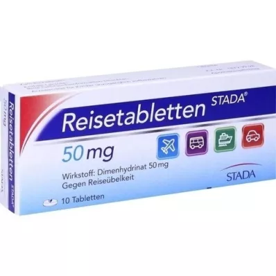 REISETABLETTEN STADA, 10 pz