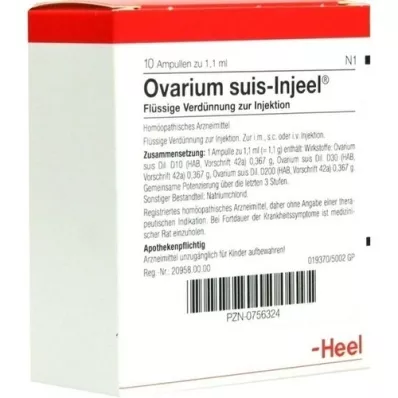 OVARIUM SUIS Fiale Injeel, 10 pz