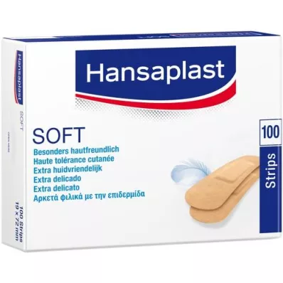 HANSAPLAST Strisce morbide 19x72 mm, 100 pz HANSAPLAST Strisce morbide 19x72 mm, 100 pz