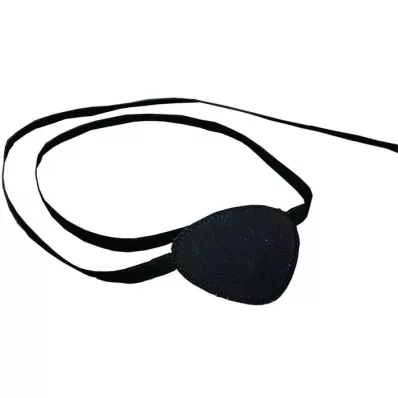 AUGENKLAPPE con cravatta nera, 1 pezzo AUGENKLAPPE con cravatta nera, 1 pezzo