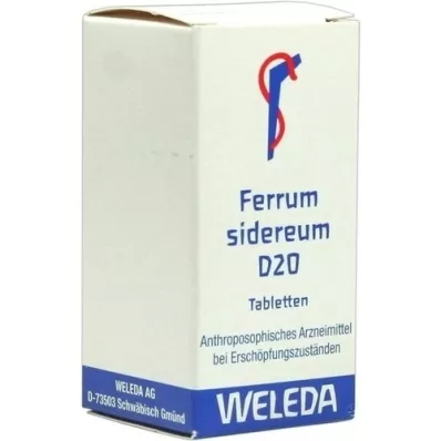 FERRUM SIDEREUM D 20 compresse, 80 pz FERRUM SIDEREUM D 20 compresse, 80 pz