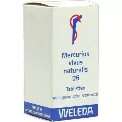 MERCURIUS VIVUS NATURALIS D 6 compresse, 80 pz MERCURIUS VIVUS NATURALIS D 6 compresse, 80 pz
