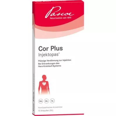 COR PLUS Diluizione liquida Injectopas per fiala per iniezione, 10 pz