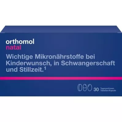 ORTHOMOL Confezione combinata compresse/capsule Natal, 1 pz ORTHOMOL Confezione combinata compresse/capsule Natal, 1 pz