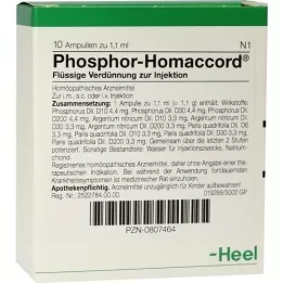 PHOSPHOR HOMACCORD Fiale, 10 pz