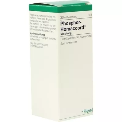 PHOSPHOR HOMACCORD Gocce, 30 ml PHOSPHOR HOMACCORD Gocce, 30 ml
