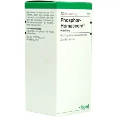 PHOSPHOR HOMACCORD Gocce, 100 ml PHOSPHOR HOMACCORD Gocce, 100 ml
