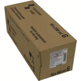 KOCHSALZLÖSUNG Bottiglia in vetro Fresenius 0,9%, 10X250 ml