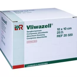 VLIWAZELL Compresse aspiranti sterili 10x10 cm, 25 pezzi
