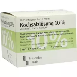 KOCHSALZLÖSUNG Soluzione concentrata per infusione al 10%, 20X10 ml