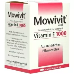 MOWIVIT Vitamina E 1000 capsule, 50 pezzi