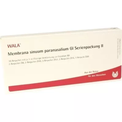 MEMBRANA sinuum paransalium GL serie conf.2 Amp., 10X1 ml MEMBRANA sinuum paransalium GL serie conf.2 Amp., 10X1 ml