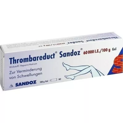 THROMBAREDUCT Sandoz 60.000 UI gel, 100 g THROMBAREDUCT Sandoz 60.000 UI gel, 100 g