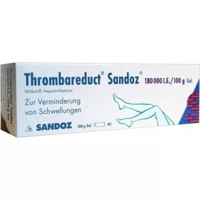 THROMBAREDUCT Sandoz 180.000 UI gel, 100 g THROMBAREDUCT Sandoz 180.000 UI gel, 100 g