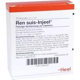 REN fiale suis Injeel, 10 pz