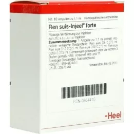 REN fiale suis Injeel forte, 10 pz