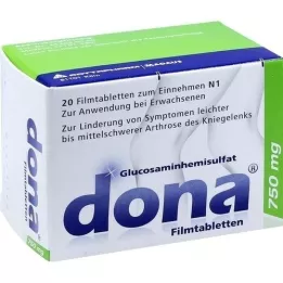 DONA Compresse rivestite con film da 750 mg, 20 pz