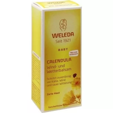 WELEDA Balsamo vento e intemperie alla calendula, 30 ml