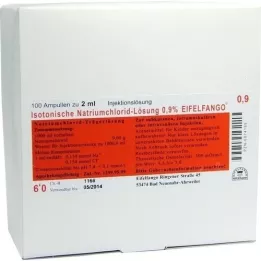 ISOTONISCHE Soluzione NaCl 0,9% Eifelfango Inj. soluzione, 100X2ml