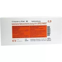 ISOTONISCHE Soluzione NaCl 0,9% Eifelfango Inj. soluzione, 10X10ml