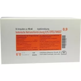 ISOTONISCHE Soluzione NaCl 0,9% Eifelfango Inj. soluzione, 50X10ml