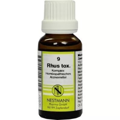 RHUS TOX Diluizione del complesso n.9, 20 ml RHUS TOX Diluizione del complesso n.9, 20 ml